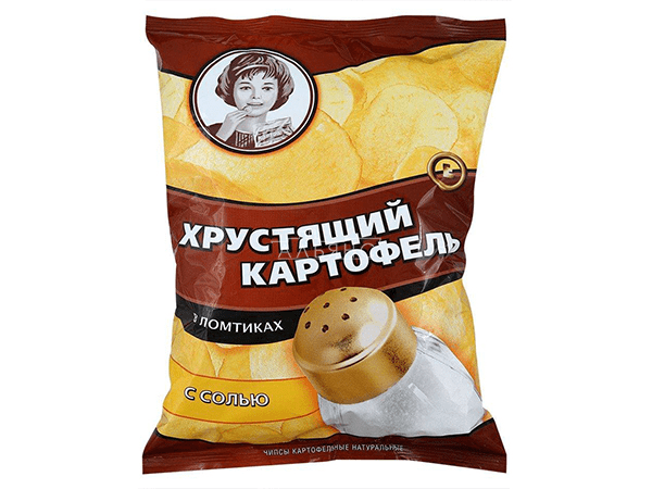 Картофельные чипсы "Девочка" 160 гр. в Дмитрове