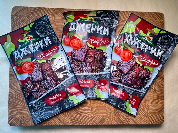 Джерки из индейки "Баффало" 45 гр. в Дмитрове