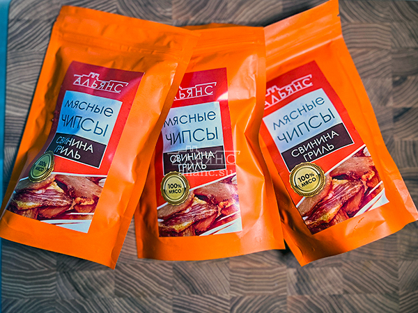 Мясо (АЛЬЯНС) вяленое свинина "Гриль" 50 гр. в Дмитрове