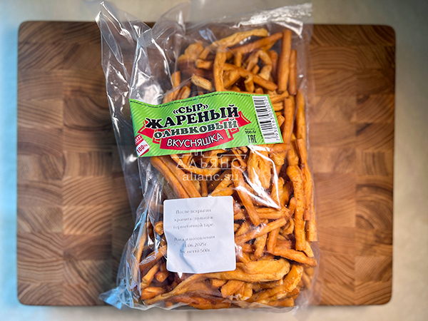 Жареный сыр "ВКУСНЯШКА" (Оливковый) 500гр. в Дмитрове