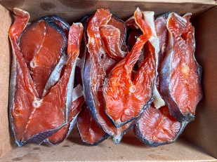 Рыбные снеки: Стейк дикого лосося 