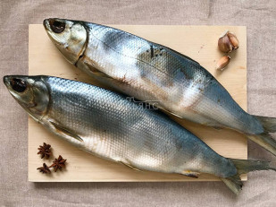 Горбуша теша (брюшки) холодного копчения: Сиг вяленый