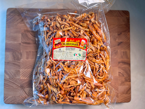 Нитка ЖАРЕНАЯ "Тайский перец" Oktobersnack 1 кг (сырный продукт) в Дмитрове