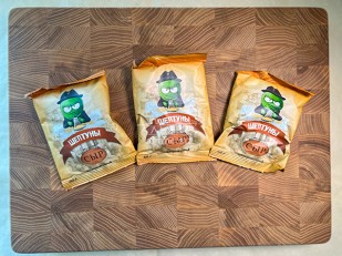 Луковые кольца со вкусом сметаны и лука: Горох жареный со вкусом СЫРА 