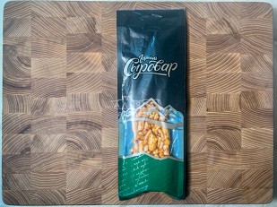 Семечки: Сыр 60 гр ГОРНЫЙ СЫРОВАР (Бочонок копчёный с аджикой)