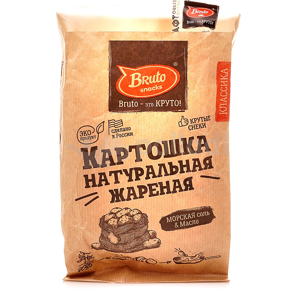 Картофель «Бруто» с солью 70 гр. в Дмитрове