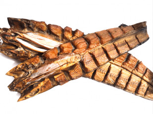 Горбуша теша (брюшки) холодного копчения: Белый амур холодного копчения