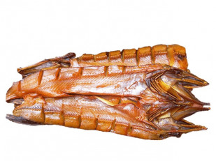 Тарань вяленая (Азовская): Щука (бабочка) холодного копчения